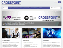 Tablet Screenshot of crosspoint.es