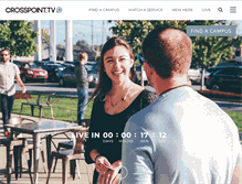 Tablet Screenshot of crosspoint.tv